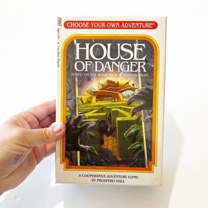 CHOOSE YOUR OWN ADVENTURE: HOUSE of DANGER - Strategy Board Game by Z-Man New